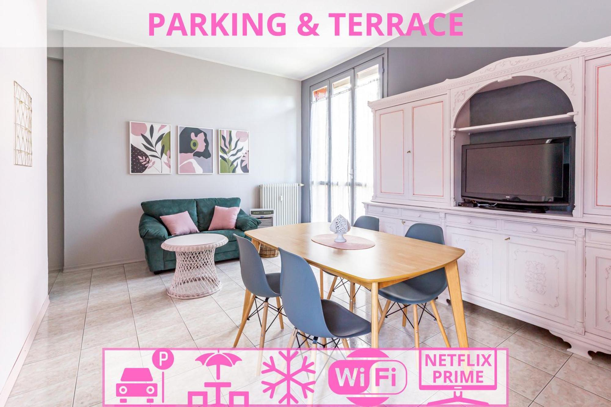 شقة Parking & Terrace - Large 90 Mq - Self Check-In & Remote Access كومو المظهر الخارجي الصورة